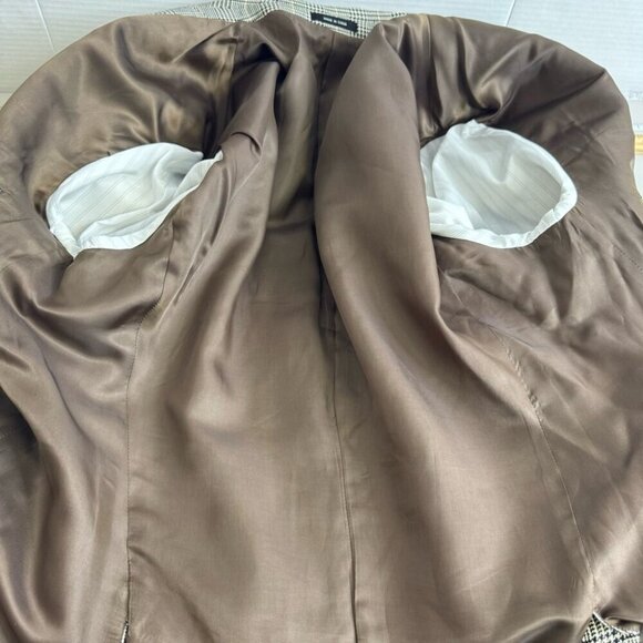 Lauren Ralph Lauren Men’s Glen Plaid 100% Silk Sport Coat Blazer Size 42 S - Picture 13 of 15